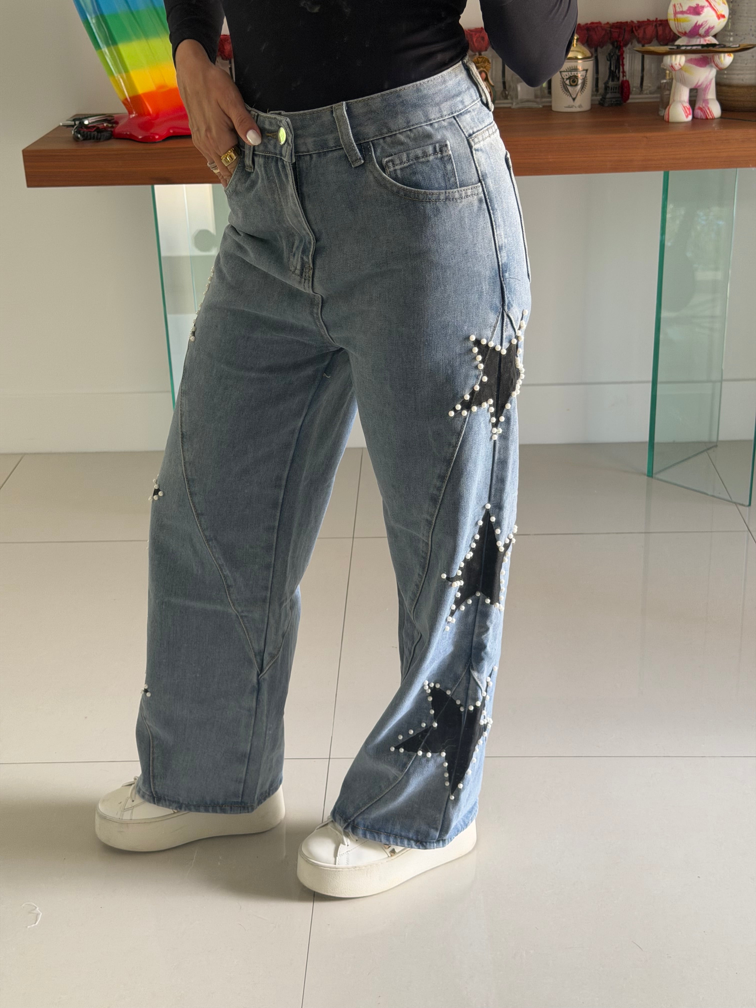 Jeans Stars Black