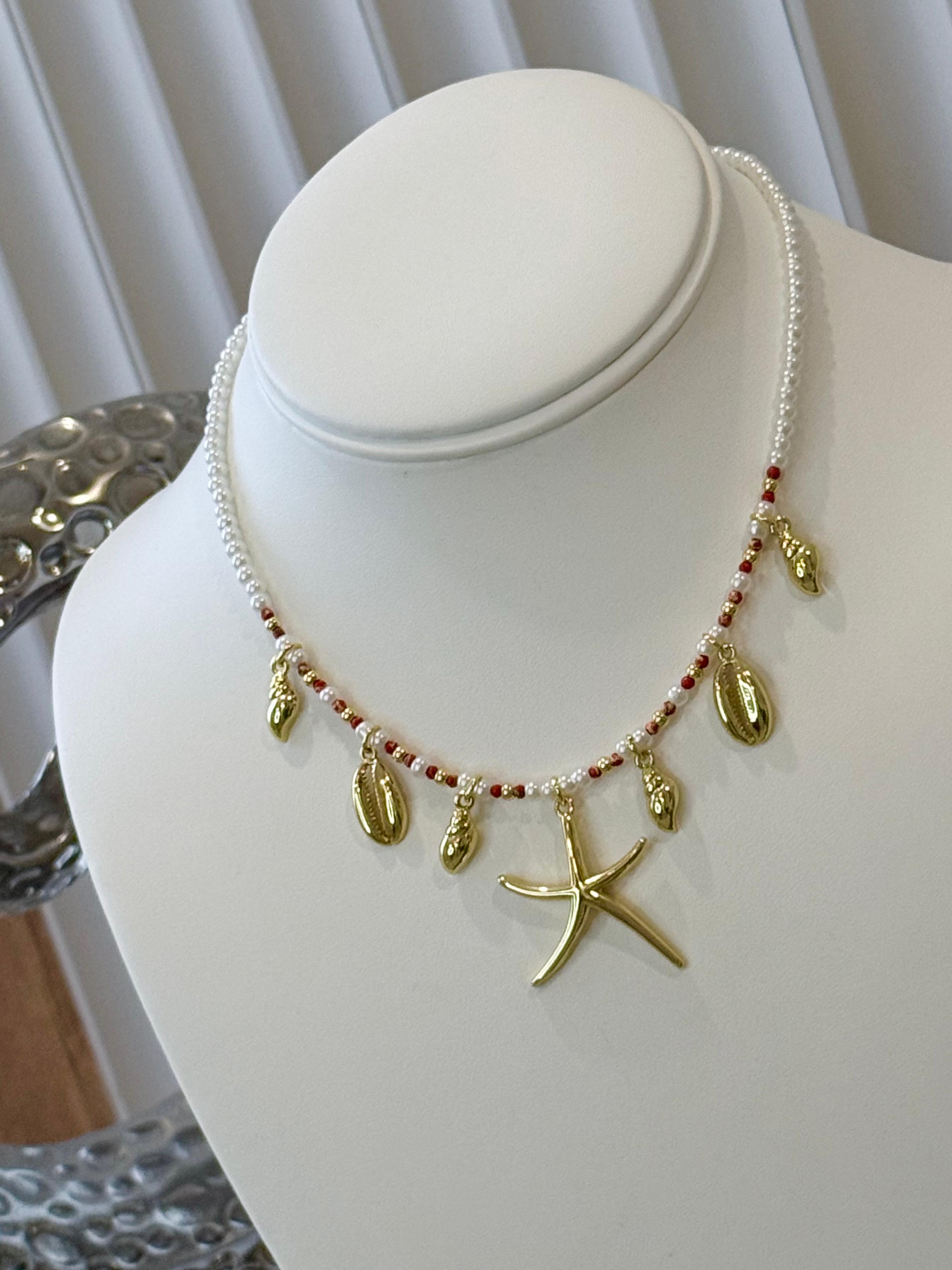 Choker Red Marina
