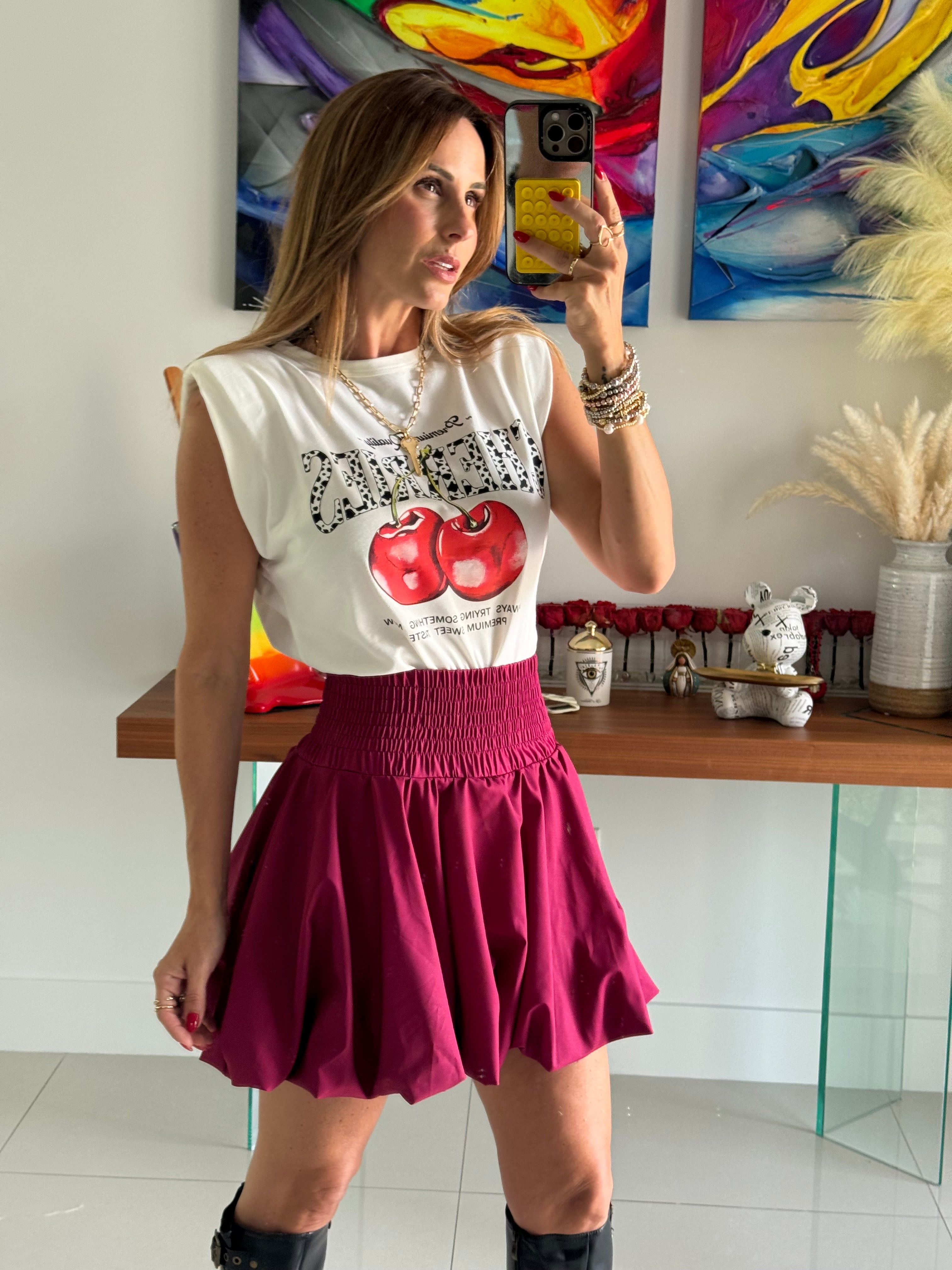 Skirt VSW Cherry Globo
