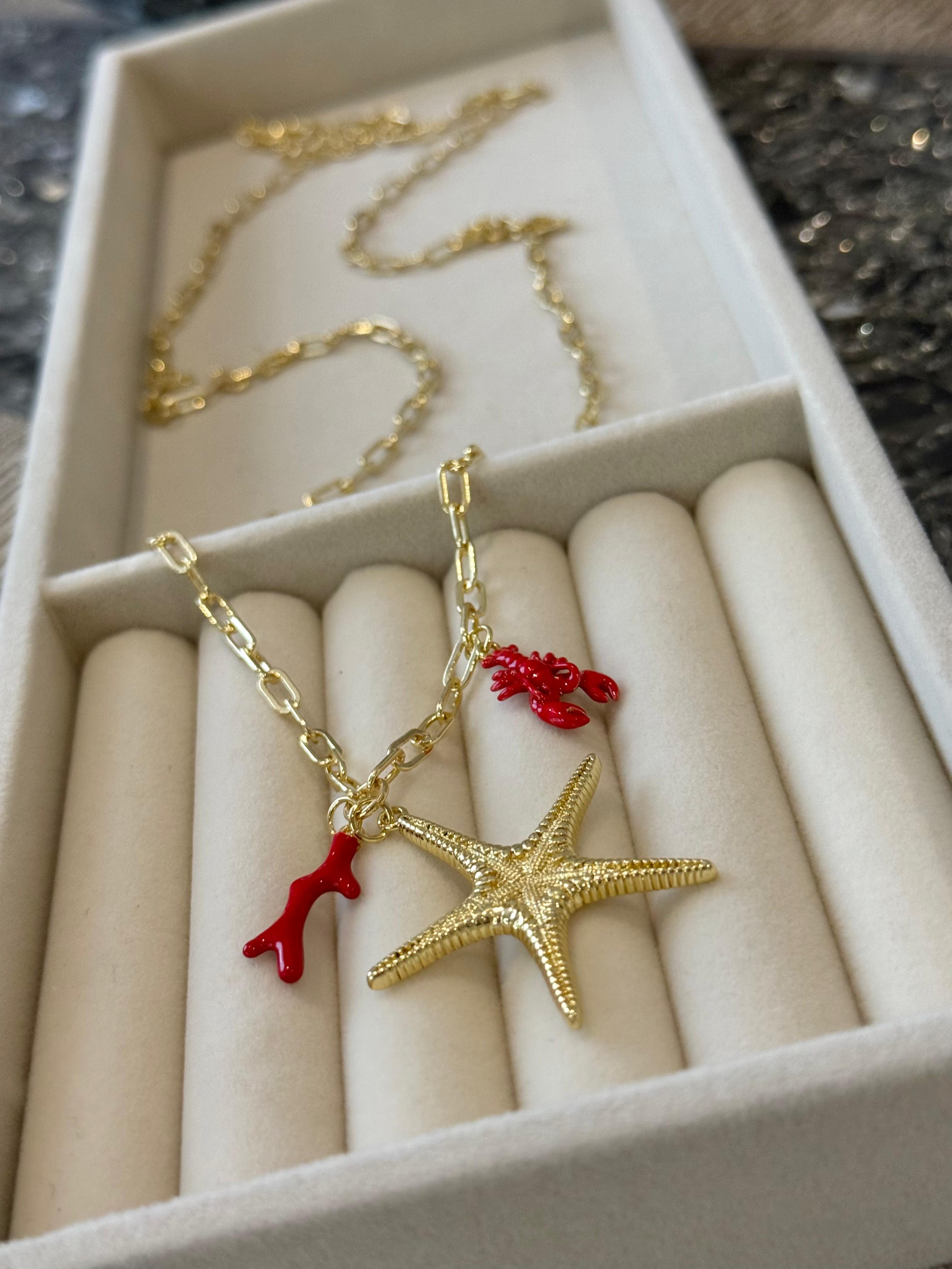Necklace Marina Red