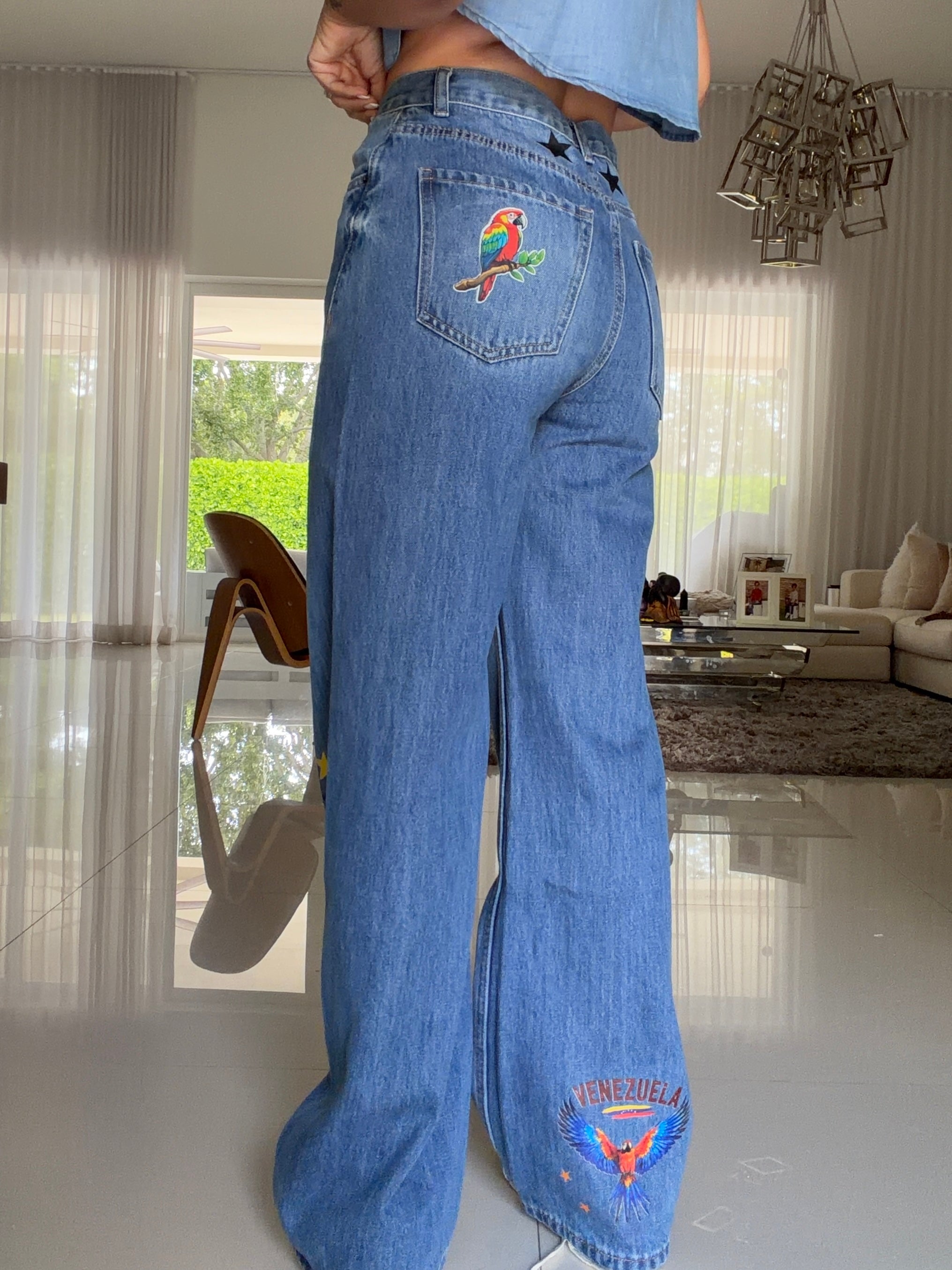 Jeans L8 sticker