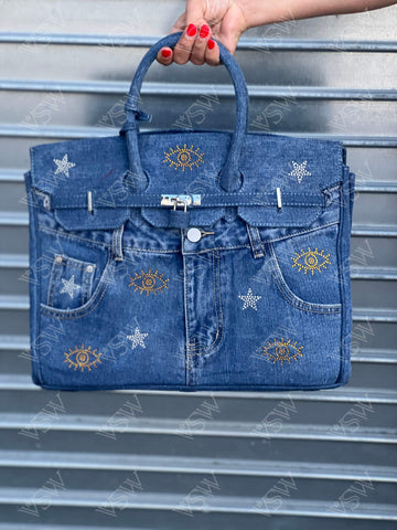 HandBag Denim 009 - Handbags from [store] by VSW - women bag