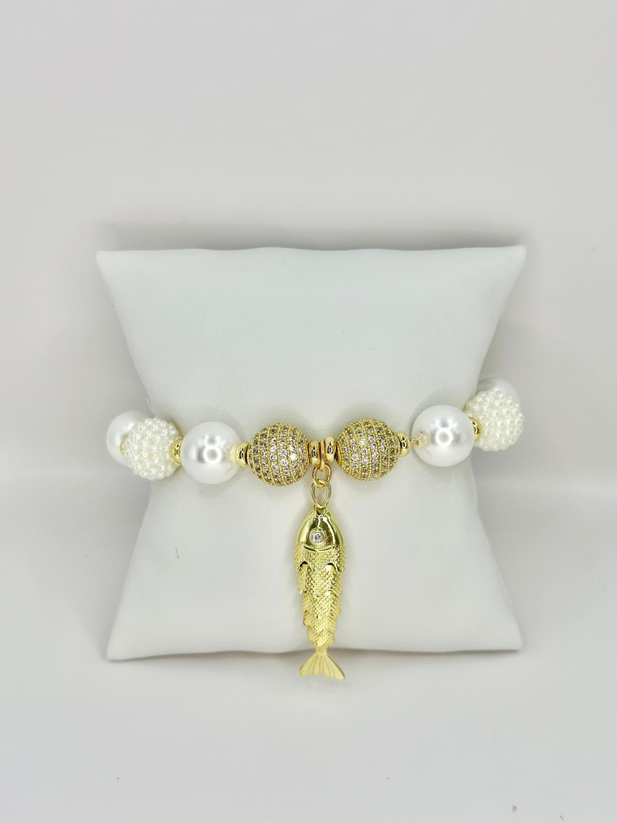 Pulsera Fish Pearl