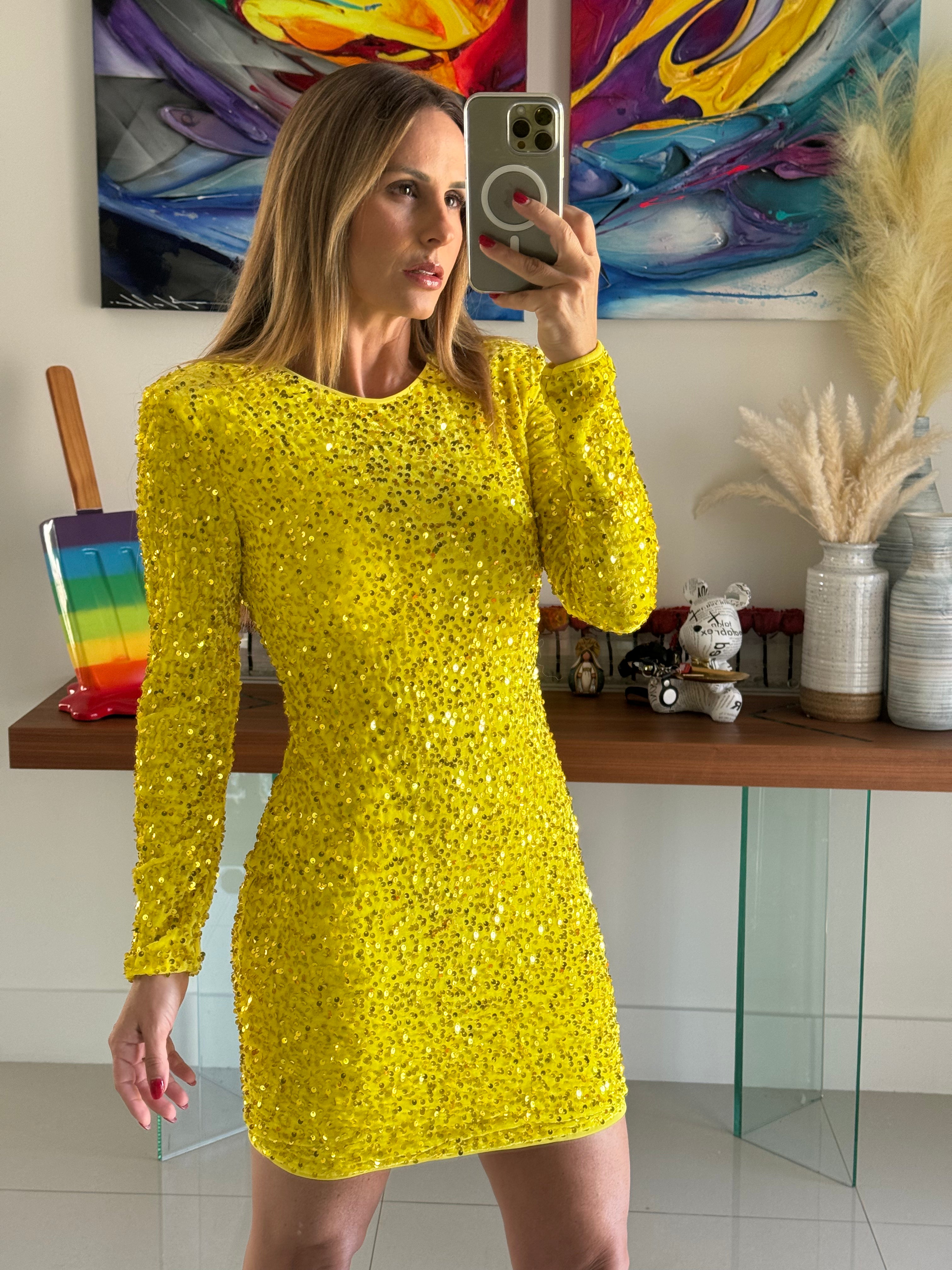 Dress Shinne Yellow