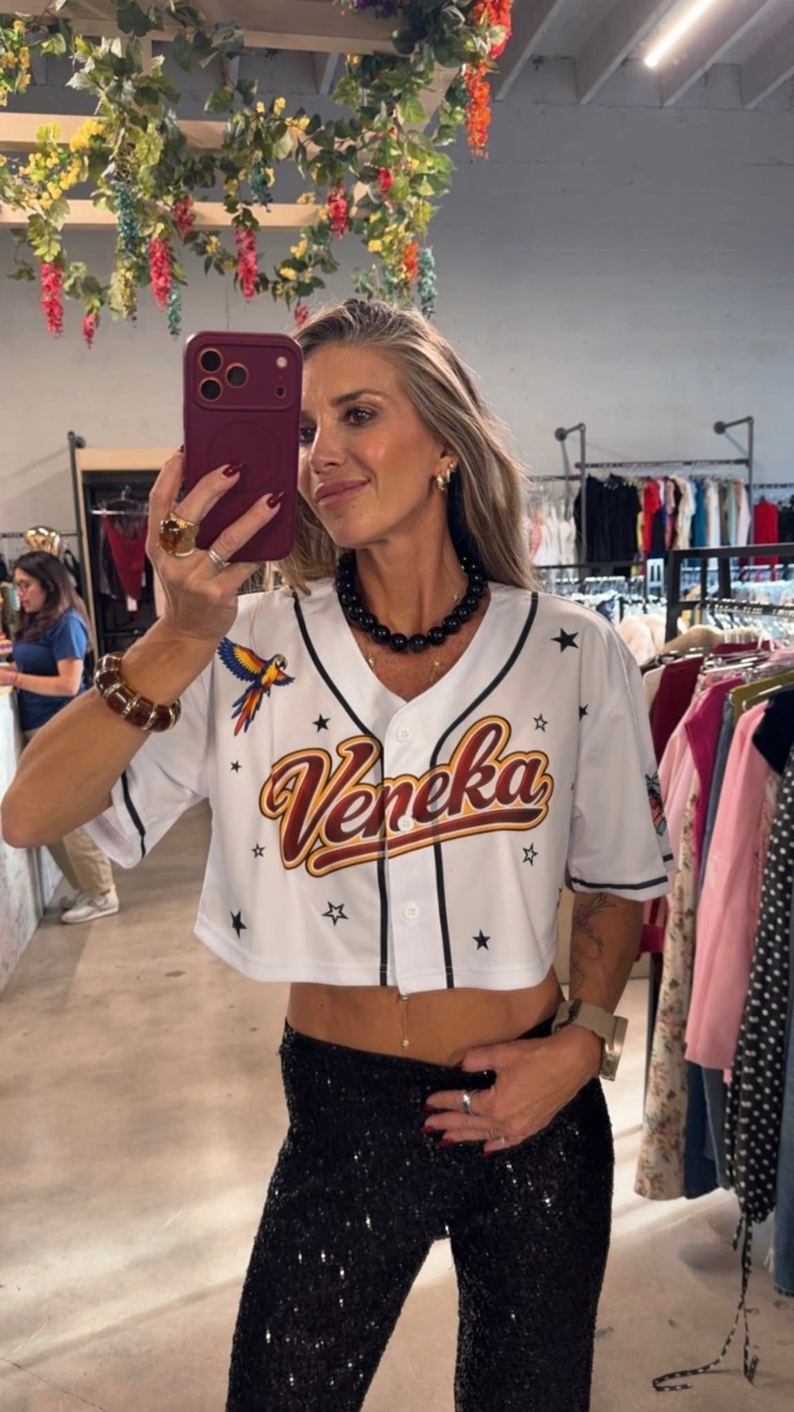 Top Beisbolera Vzla Crop (pre orden 8 nov)