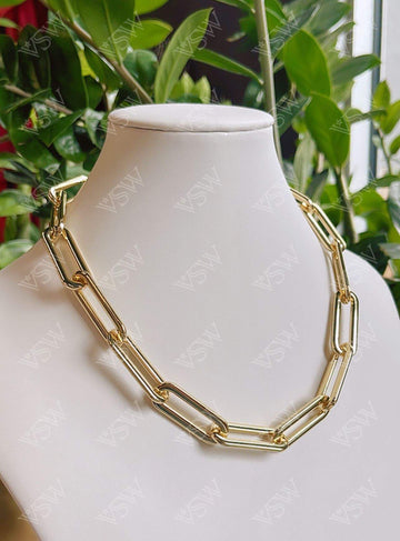 Koral Cadena Choker Eslabones