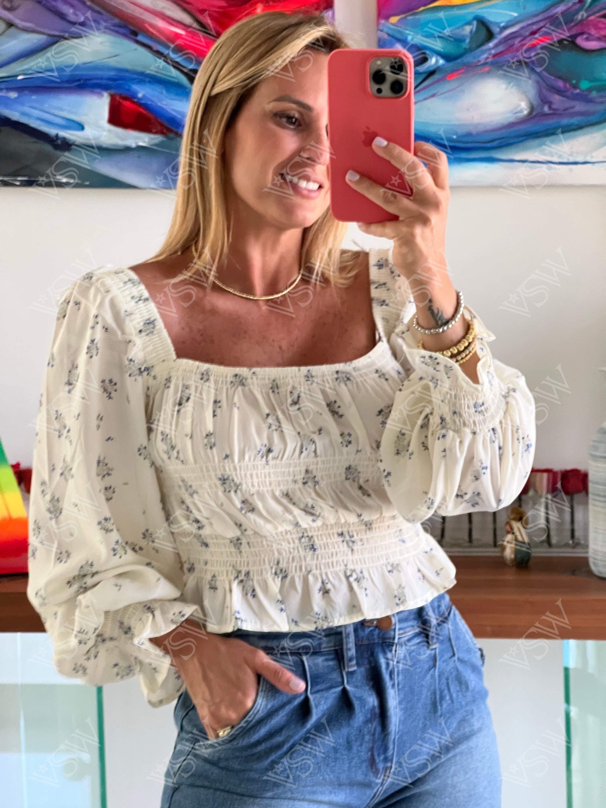 Croptop Nena - Croptop from [store] by LA - women croptop