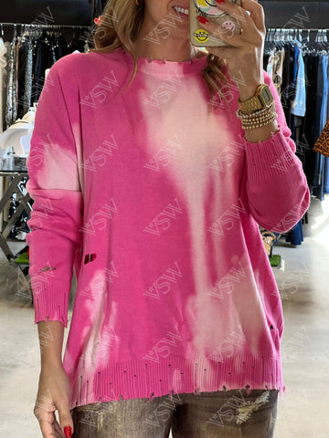 Sweater Pink - Sweater from [store] by LA - women top
