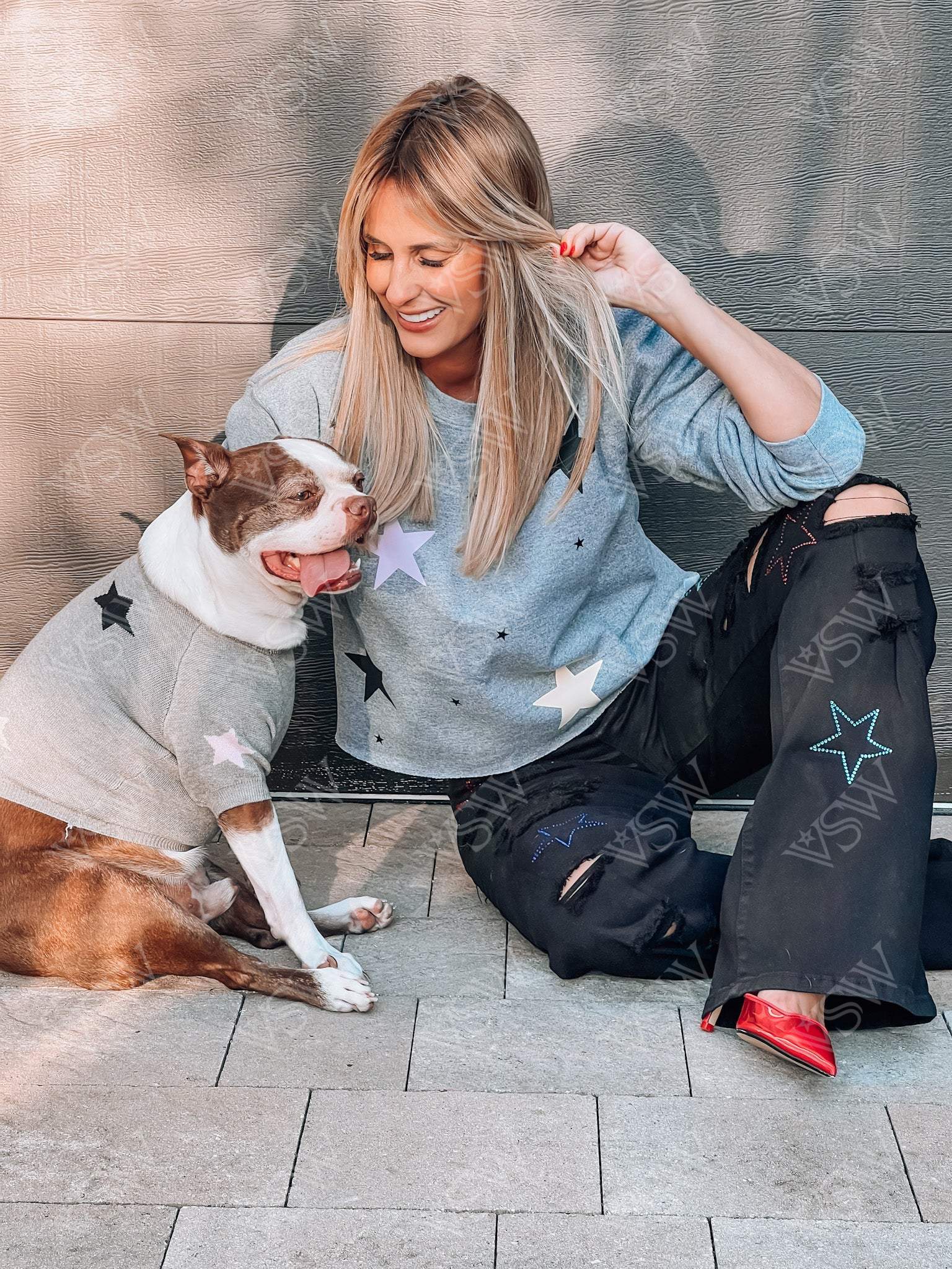 Sweater Dog Color - Sweater from [store] by LA - women sweater