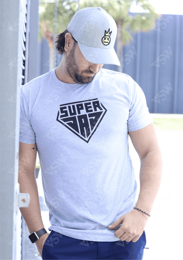 T-shirt Super Dad - Men from [store] by VSW - men t-shirt