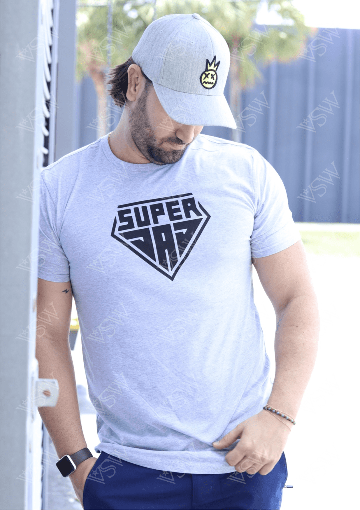 T-shirt Super Dad - Men from [store] by VSW - men t-shirt