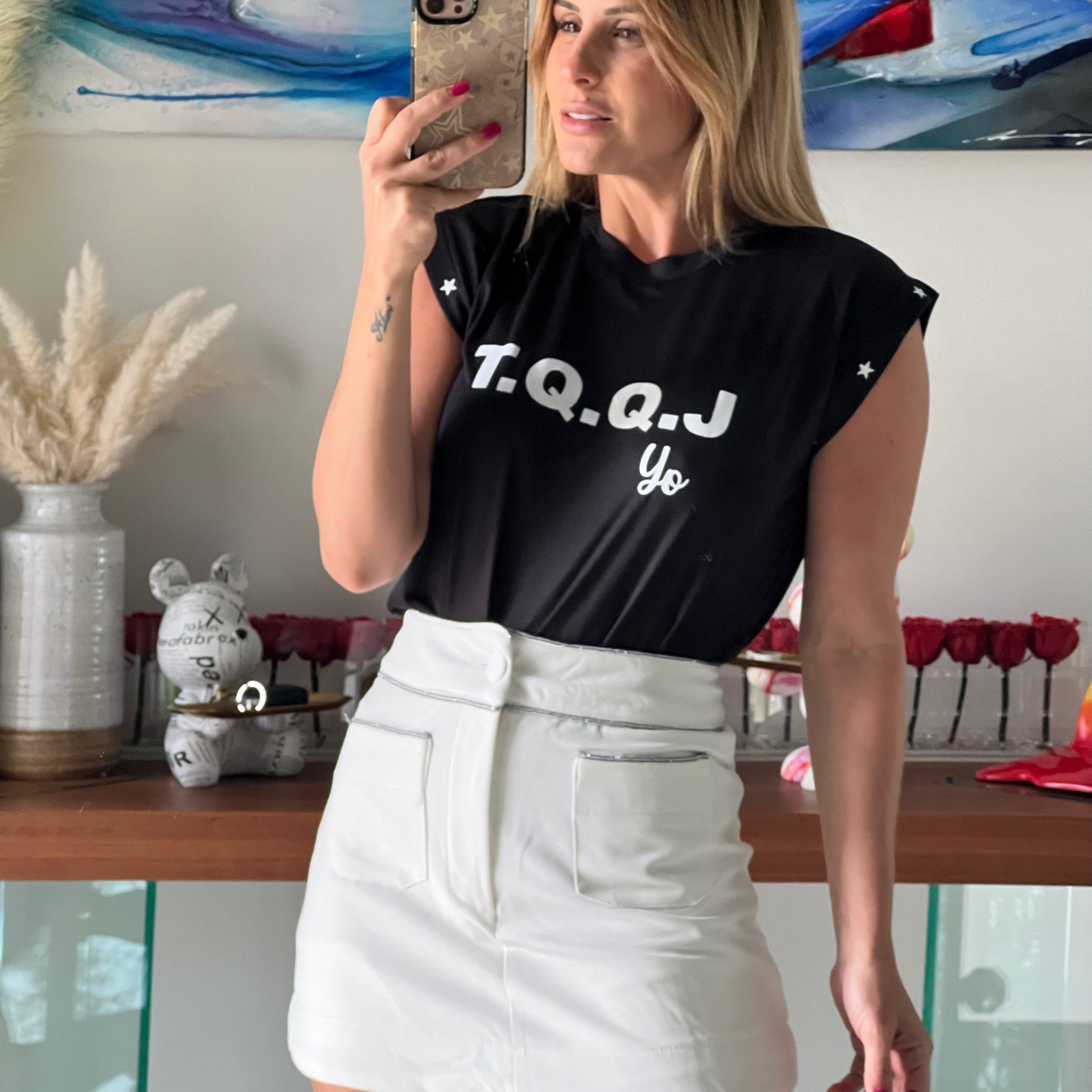 T-shirt T.q.q.j